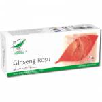 Extract de Ginseng Rosu, 30 capsule, Pro Natura