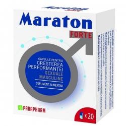 Maraton Forte, 20 pastile, potenta masculina, Parapharm