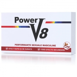 Power V8, 4 capsule - stimulent sexual natural
