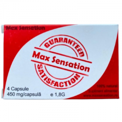 Max Sensation, 4 capsule - potenta