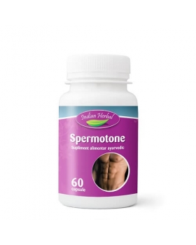 Spermotone, 60 capsule, remediu natural pentru potenta, Indian Herbal