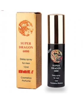 Super Dragon 6000, Spray anti-ejaculare precoce barbati, 12 ml