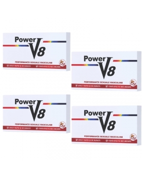 Power V8, 16 capsule, supliment natural potenta